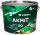 Краска для стен и потолков Aura Akrit 20 полуглянцевая моющаяся Белая 9.5 л - изображение 1