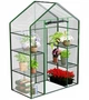 Садовая теплица стеллаж 4 полки Plonos 4922 для сада, балкона, террасы 195 x 140 x 70 см ПВХ - изображение 2