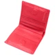 Кожаный женский кошелек ST Leather 9,5х10,3х1,5 см (acs0028384) Красный - изображение 3