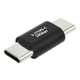 Переходник адаптер прямой USB Type-С 3.1 M/M 10Gbps eXpert Type-1 Black (металл) (A-48638) - изображение 1