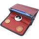 Удобный кошелек для девушек из натуральной кожи ST Leather Wallet 22497 Разноцветный - изображение 5