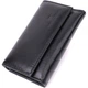 Практична універсальна ключниця із натуральної шкіри ST Leather Чорний (bg224fash83) - зображення 1
