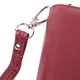 Клатч для женщин на одно отделение из натуральной кожи бордового цвета ST Leather большой размер с вертикальным форматом и молнией (bg225fash60) - изображение 6