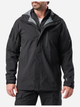 Куртка штормовая мужская 5.11 Tactical Force Rain Shell Jacket 48362-019 3XL Черная (888579491227) - изображение 3