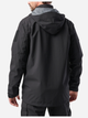 Куртка штормовая мужская 5.11 Tactical Force Rain Shell Jacket 48362-019 3XL Черная (888579491227) - изображение 5