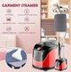 Відпарювач вертикальний для одягу зі стійкою RAF R.3038B Pro 1800W Red/Червоний - изображение 2