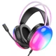 Навушники Ігрові з мікрофоном HOCO RGB W109 Plus для Комп'ютера Ноутбука |USB 7.1, 2 м| Чорний - зображення 3