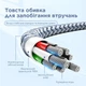 Кабель Remax Jany Series USB to Micro-USB Silver (RC-124m) - зображення 4