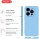 Чехол для смартфона Intaleo SoftShell для Apple iPhone 15 Pro Light Blue (1283126585326) - изображение 4
