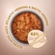 Консервований корм Club 4 Paws Premium Plus Selection - вологий корм зі шматочками оселедця і салаки в желе для котів 80 г (B5631101) - зображення 2