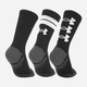 Набор мужских носков высоких Under Armour Perf Tech Nov 3pk Crew 1379515-002 XL 3 пары Черный (196884681999) - изображение 2