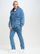 Куртка джинсова чоловіча Big Star Willou-319 M Синя (5900714661113) - зображення 4