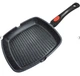 Сковородка-гриль Benson со съёмной ручкой и крышкой 28 см мраморное покрытие 0031488 - изображение 1