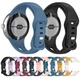 Ремешок Silicone для смарт-часов Google Pixel Watch 2 orange - изображение 2