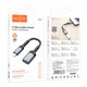 Адаптер Hoco UA24 iP male to USB female 2.0 converter Metal Gray - зображення 2