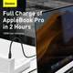 Кабель BASEUS Type-C to Type-C Superior Series Fast 1 метр 100W (CATYS-B01) чорний - зображення 6