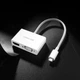 Перехідник-конвертер USB Type C to HDMI/VGA UGREEN MM123 30843 Білий - зображення 4