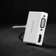 Перехідник-конвертер USB Type C to HDMI/VGA UGREEN MM123 30843 Білий - зображення 5
