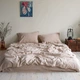 Комплект постільної білизни LA MODNO STONEWASHED BEIGE (200308) 160х220 - изображение 1
