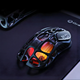 Мышь GRAVASTAR Mercury M2 игровая с комбинированным подключением USB, Bluetooth, USB2.4ГГц, RGB, 26000DPI, Stealth Black - изображение 3