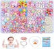 Дитячий набір для творчості та рукоділля Urbankit Beads Set 450+ Бусини, бісер, цифри, кристали для виготовлення браслетів, прикрас, кольє, біжутерії (BED450SET) - зображення 1