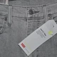Джинси Levis 502 Taper Fit Color: Coconut - Grey W33 L34 (295070665) - зображення 4