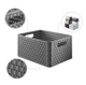 Корзина для хранения Rotho Country plus A4 28L серый (11668) - изображение 3