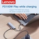 Хаб HUB Lenovo 100W (Type-C 3.0 to 4K HDMI PD Fast Charge) для MacBook, iMac, iPad, Chromebook, Samsung, Xiaomi та ін. metall - изображение 3