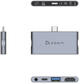 USB-C хаб Adam Elements Casa Hub i4 Gray - зображення 3