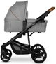 Универсальная коляска 3 в 1 Lionelo Mari Tour Grey Onyx (LO-MARI TOUR 3IN1 GREY STONE) - изображение 3