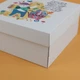 Коробка подарочная для пасхальных сладостей eko-kraft 200*200*100 Картонная Коробка подарочная с пожеланиями - изображение 5