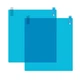 Пленка Антидождь 160x140 Anti Rain Film на боковые зеркала автомобиля 04287 - изображение 2