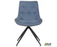 Стілець Art Metal Furniture Aurora чорний/меланж океан (545805) - зображення 3