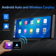 Авто екран '10 дюйм OBDPEAK T30 Apple CarPlay & Android Auto - зображення 3