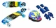 Скейт Best Penny Board LED 22 Волна Шлем + защита (990-4357) - изображение 1