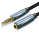 Кабель аудіо Ugreen 4 pin 3.5 mm подовжувач 2М Blue (AV118) - зображення 1