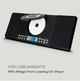 Мультимедиа auna Wallie Microsystem CD плеер Bluetooth USB порт пульт дистанционного управления черный - изображение 5