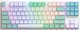 Клавіатура Hator Rockfall 2 Mecha Signature Edition USB White/White/Mint (HTK-521-WWM) - зображення 1