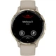 Смарт-годинник Garmin Venu 3S Soft Gold S. Steel Bezel w. French Gray Case and S. Band (010-02785-02) - зображення 2