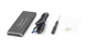 Зовнішня кишеня Gembird для підключення SSD M.2, USB 3.0, алюміній, Black (EE2280-U3C-01) - зображення 5