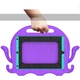 Протиударний дитячий чохол STR EVA для iPad Pro 10.5 (2017) восьминіг Purple - зображення 4