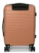 Чемодан пластиковый MADISSON 33703 малый 55 см золотисто-розовый Mp00152 - изображение 5