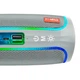 Портативная Bluetooth колонка с LED подсветкой TG288 Серая - изображение 4