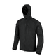 Куртка Helikon-Tex Alpha Hoodie - Grid Fleece, Black XS/Regular (BL-ALH-FG-01) - изображение 4