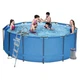 Бассейн каркасный BestWay 56420 366х122 см + фильтр-насос + тент + лестница - изображение 7