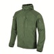 Куртка Helikon-Tex Alpha Hoodie - Grid Fleece, Olive green XL/Regular (BL-ALH-FG-02) - зображення 1