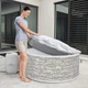 Надувной джакузи СПА Bestway 60027, 155 х 60 см Lay-Z-Spa™ - изображение 2