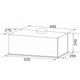 Вытяжка кухонная Granado Palamos 4613-1200 White glass - изображение 3