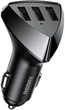 Автомобільний зарядний пристрій Remax Alien III Series 3 x USB 3.1 A Black (RCC322) - зображення 1
