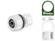 Конектор Bradas 3/4", STOP, WHITE LINE, WL-2150 - зображення 2